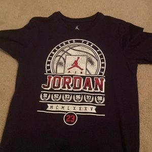 Black Jordan shirt